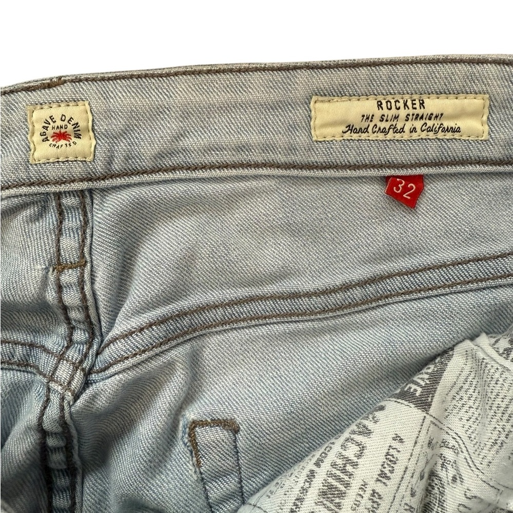 Agave Denim The Rocker Light Wash‎ Size 32 - Picture 3 of 8
